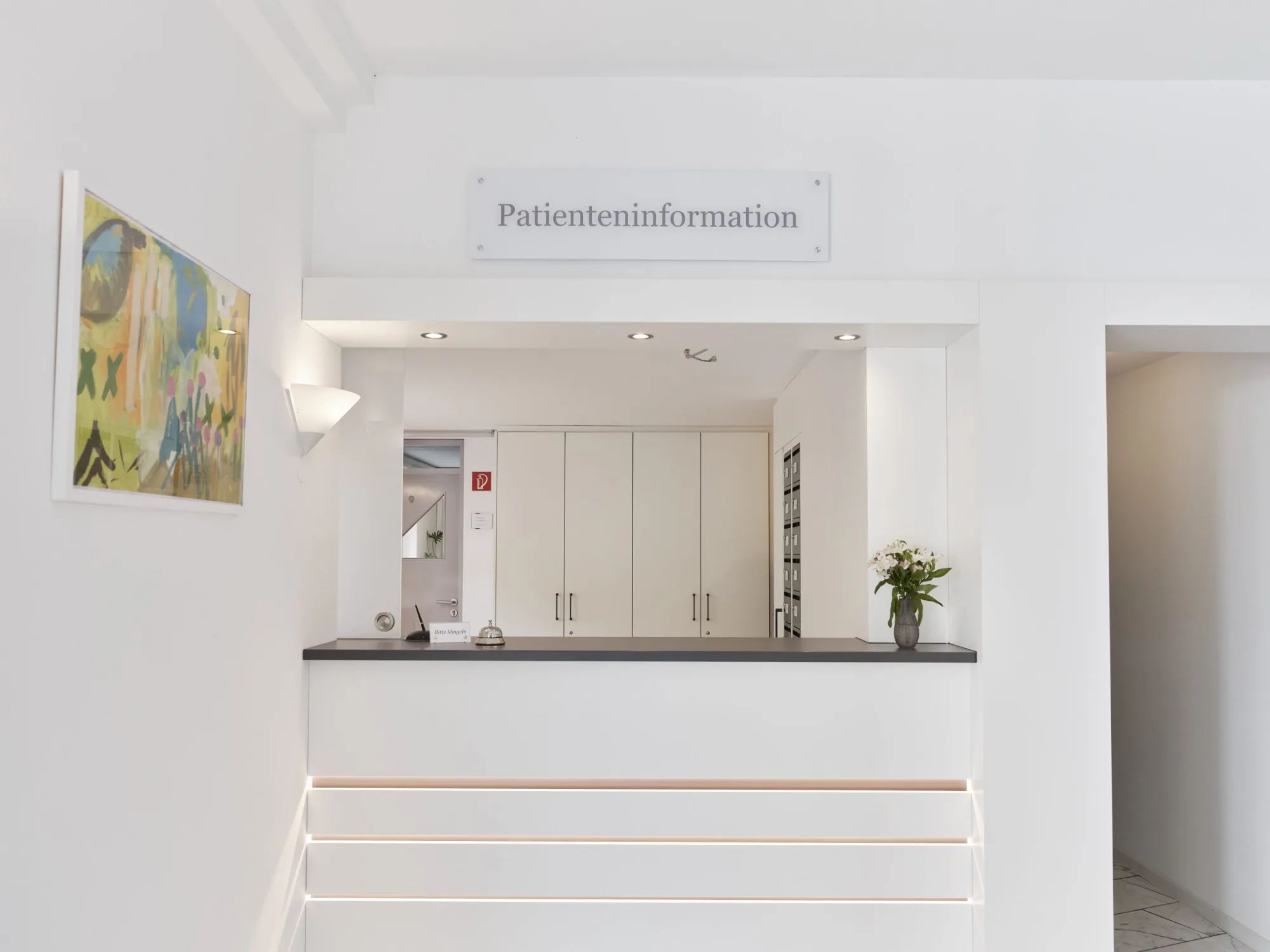 Empfang · Patienteninformation der Sanima Klinik am Mayenberg